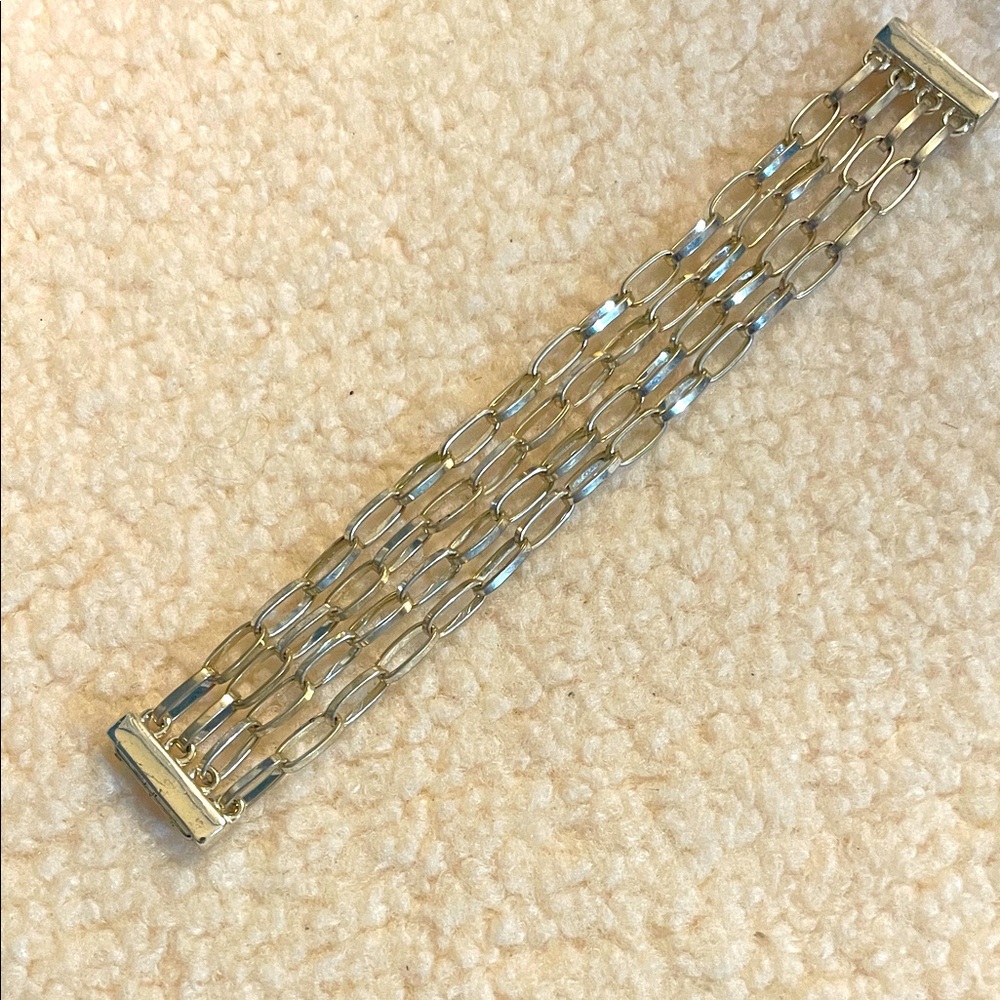 Chic Silver Chain Bracelet